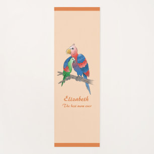 Mother's Day Parrots Yoga Mat
