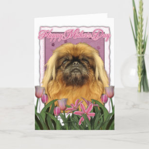 Mothers Day - Pekingese - Pebbles Card