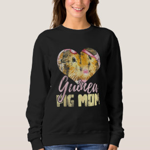 Mothers Day Pet Mom Guinea Pig Sweatshirt