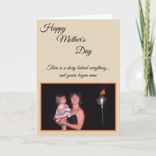 Mother's Day photo card