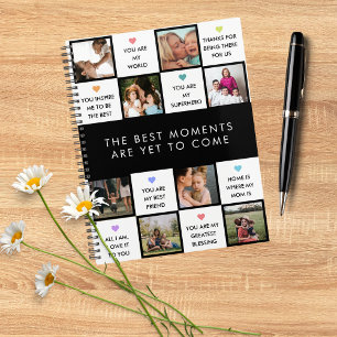 Mothers Day Photo Collage With Best Mom Quotes Planner