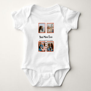 Mother's day photo display collage for mom baby bodysuit