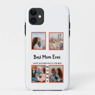 Mother's day photo display collage for mom iPhone 11 case