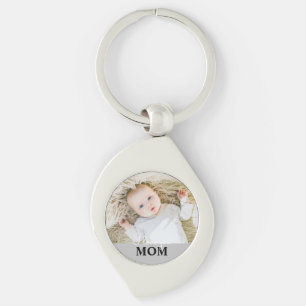 Mother's Day Photo I love you Mum Key Ring