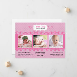 Mother's day Photography mini session template