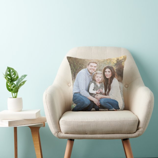 Mother's Day, Pink Roses, Lace, Photo, Throw Pillow (Chair)