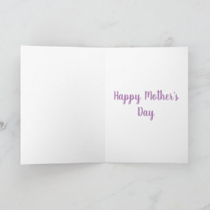 Mother's Day Poem Card