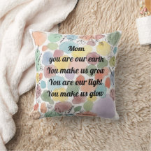 Mother's Day Poem Throw