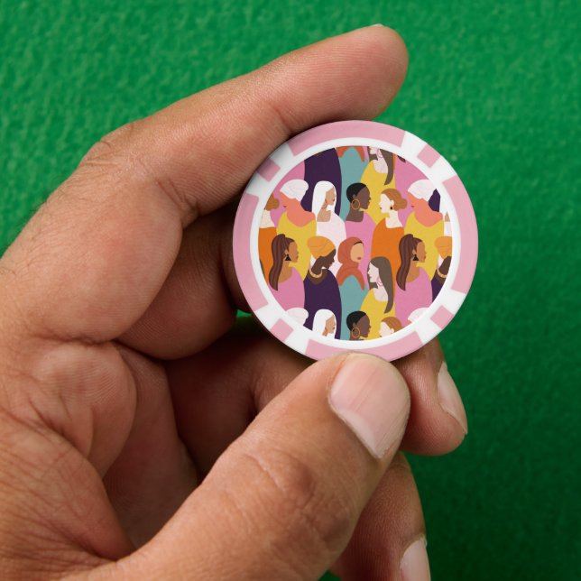Mother's Day Poker Chips (Hand)