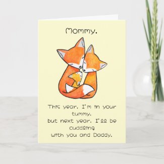 Mother's Day Pregnant expecting Mom Custom Text