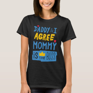 Mother's Day Quote For Mom From Daughter Happy Mom T-Shirt