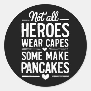Mothers Day Quote Funny Mom Hero Birthday Classic Round Sticker