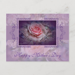 Mother's Day Rose Postcard