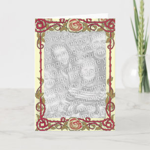 Mother's Day Roses Photo Template Card