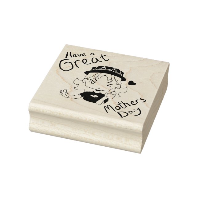 Mother's Day  Rubber Stamp (Stamp)