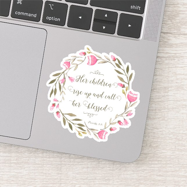 Mother's Day Scripture Proverbs 31:2 (Detail)