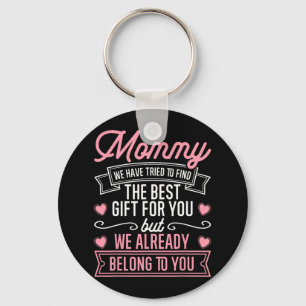 Mothers Day Shirt For Mom From Daughter Son Best M Keychain
