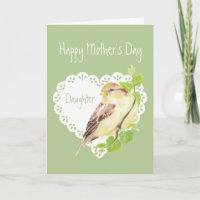 Mother's Day Sparrow Bird Daughter