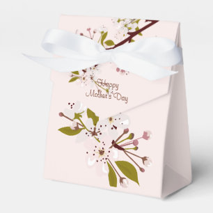 Mothers Day Spring Cherry Blossoms Party Favour Favor Box