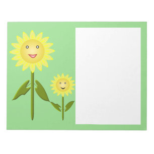 Mothers Day Sunflowers Notepad