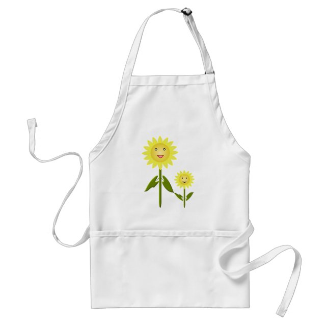 Mothers Day Sunflowers Standard Apron (Front)