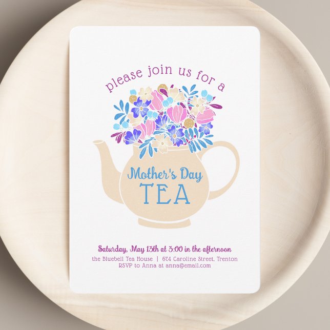 Mother's Day Tea Invitation (Creator Uploaded)