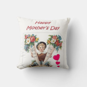 Mother's Day Throw Pillow