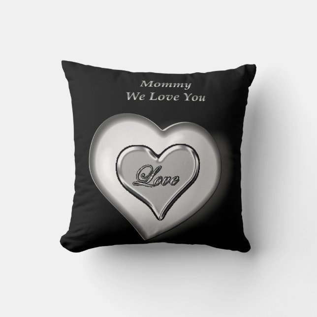 Mother's Day Throw Pillow (Front)