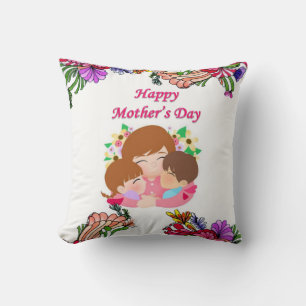Mother's Day Throw Pillow