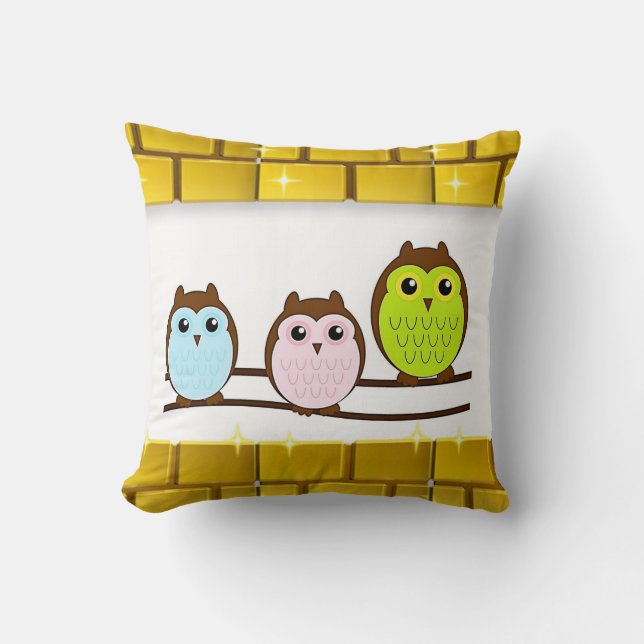 Mother's Day Throw Pillow (Front)