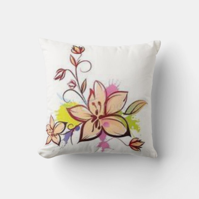 Mother's Day Throw Pillow (Front)