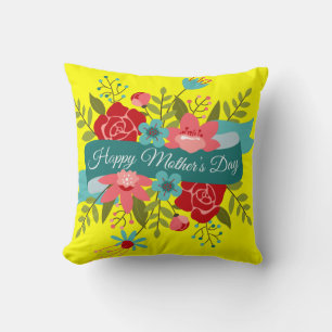 Mother's Day Throw Pillow