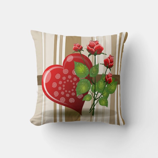 Mother's Day Throw Pillow (Front)