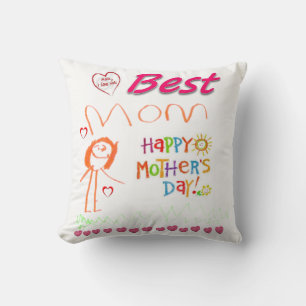 Mother's Day Throw Pillow