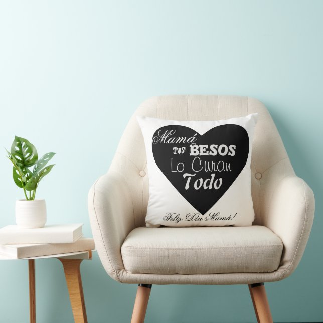 Mother's Day Throw Pillow (Chair)