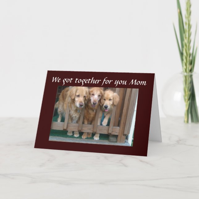 ***MOTHER'S DAY*** TROUBLE MAKER HUMOR CARD (Front)