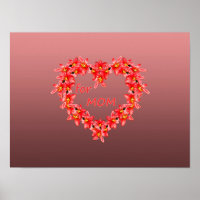 Mother's Day - Tulip Heart for MOM - Rose | 