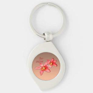 Mother's Day - Tulips For Mom - Illustration Keychain
