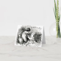Mother's Day Vintage Victorian Mom & Child