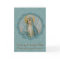 Mothers Day Virgin Mary Lily Turquoise Gold Silver