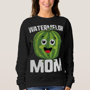 Mother's day Watermelon Mom Cute Summer fruit Wome Sweatshirt