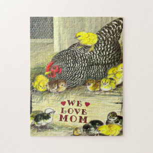 Mother's Day: We Love Mom! Jigsaw Puzzle