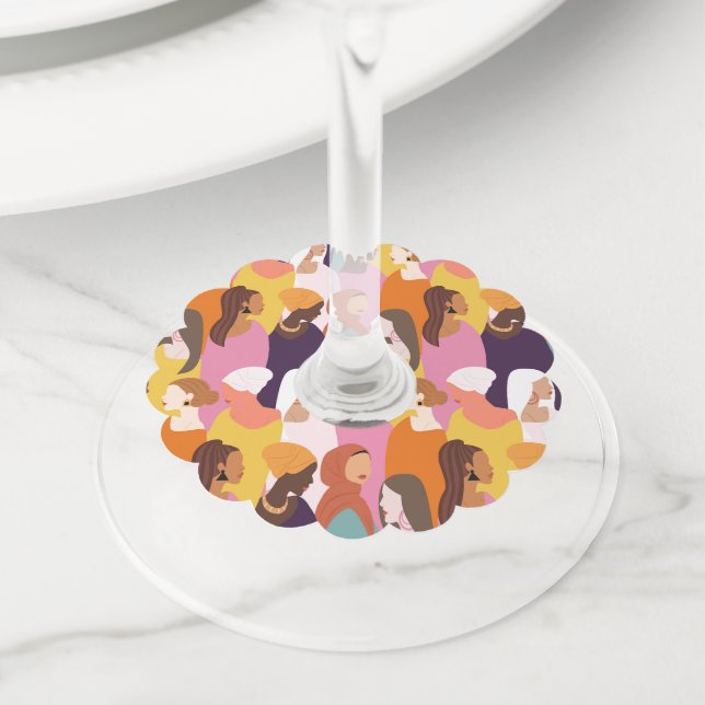 Mother's Day Wine Tags (Close Up)