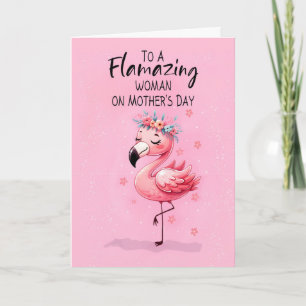 Mothers Day with Flamingo Fabulous and Fun Card