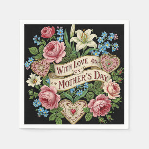 Mother's Day with Love Napkin