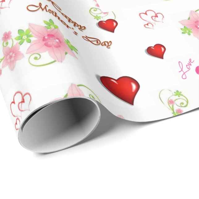 Mother's Day Wrapping Paper (Roll Corner)