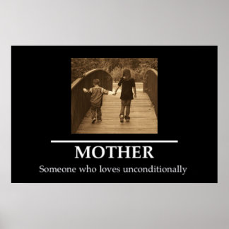 Mother's Definition Photo Poster Template