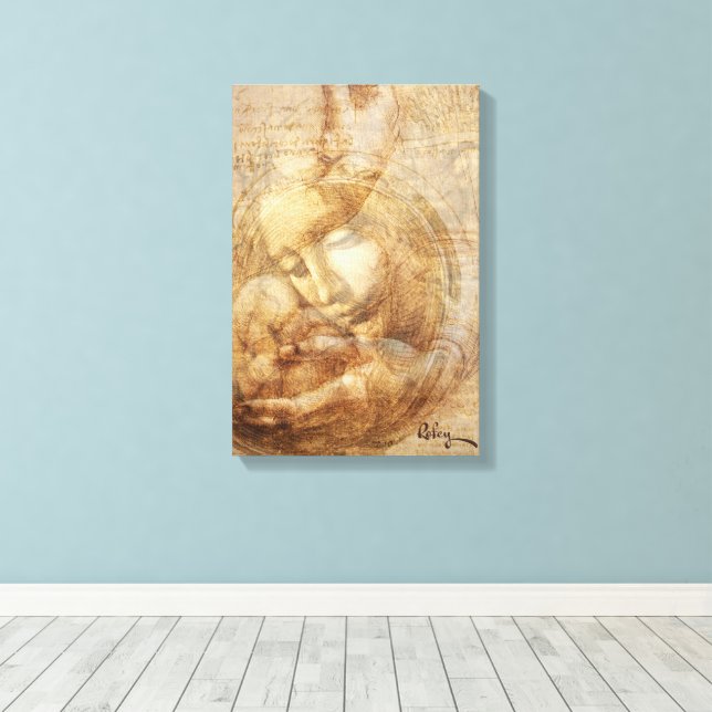 Mothers Grace by Rofey Canvas Print (Insitu(Wood Floor))