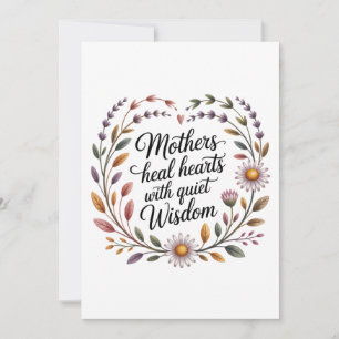 Mothers Heal Hearts With Quiet Wisdom Invitation
