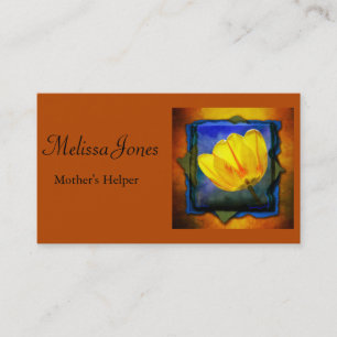 Mothers' Helper / Baby Sitter / Housework Business Calling Card